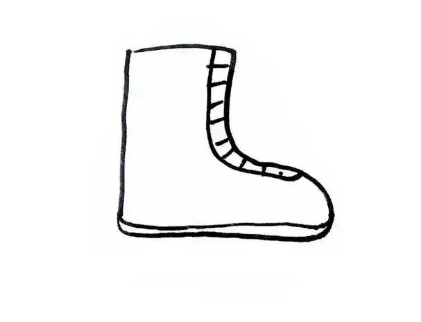 画鞋怎么画简单版的(亲子简笔画鞋素材)(18)