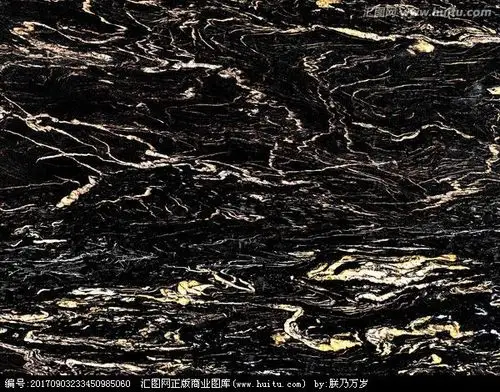 黑岩石 黑色大理石纹理