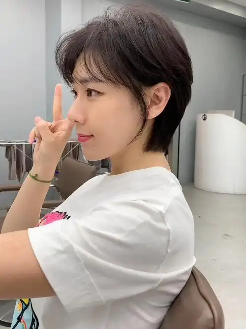 拯救细软发质发量少的韩系短发