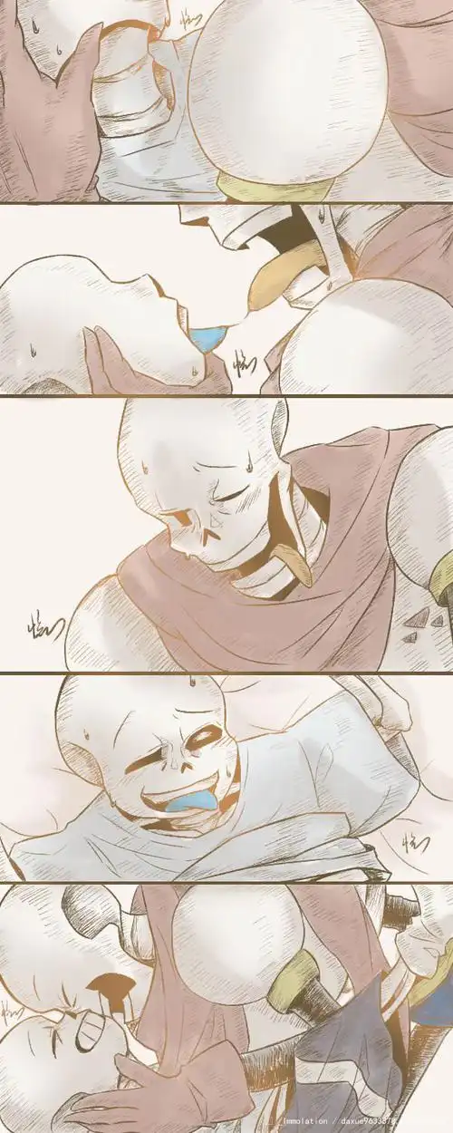 兄弟俩普通的亲热一下. 帕衫,papysans,fontcest.