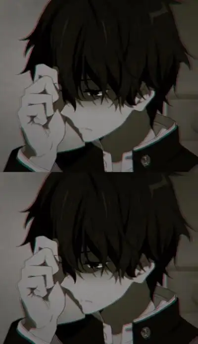 孤独黑白动漫男 - 堆糖,美图壁纸兴趣社区