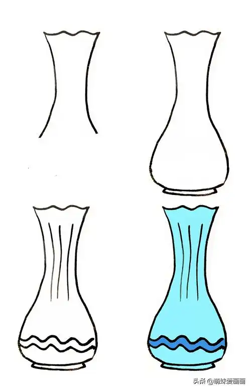 玻璃瓶简笔画(玻璃瓶简笔画怎么画)