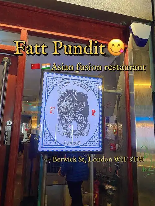 伦敦soho中印融合菜fattpundit大推荐