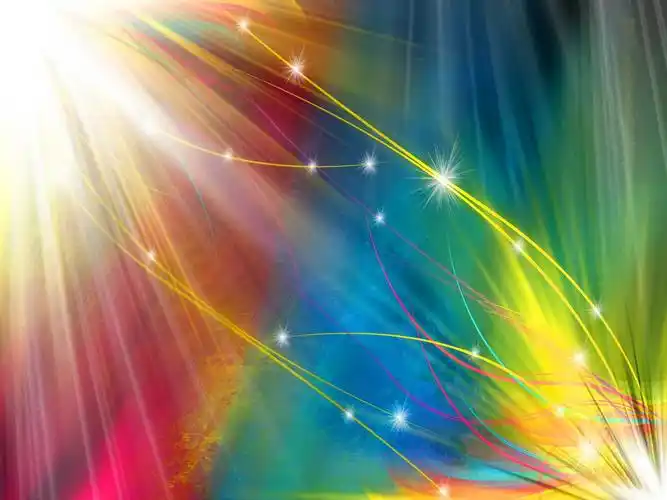 精美的炫彩高光背景素材(15p)