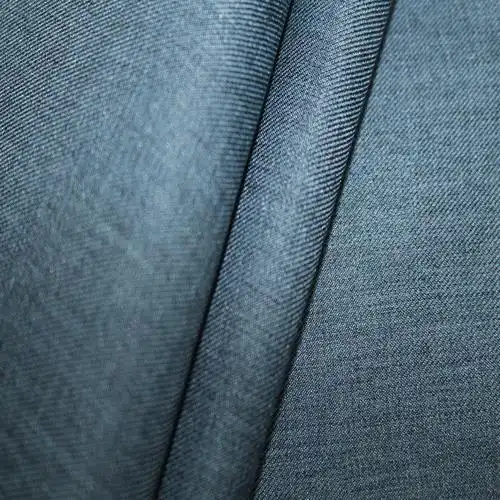 150d斜纹阳离子人字呢华达呢斜纹全涤涤纶华达呢工装面料制服面料