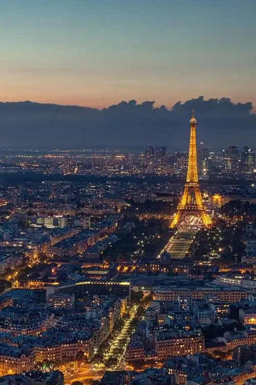 铁塔,城市,晚上,灯光 640x1136 iphone 5/5s/5c/se 壁纸,图片,背景