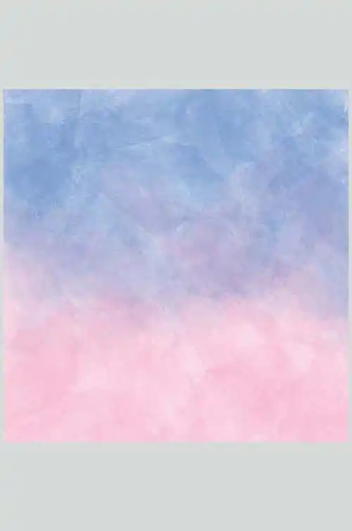 蓝粉色水彩泼墨高清图片高清摄影图