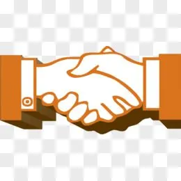 握手圆形图标pngai手绘插画风投壶游戏元素pngpsd手绘卡通道德模范免