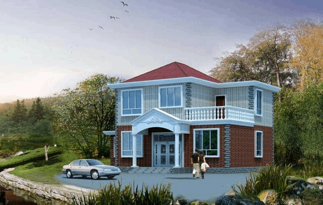 农村二层别墅全套设计图 经典户型造价15万左右