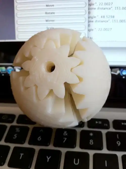 古怪造型的球形齿轮 by molaoda - 3d打印模型文件免费下载模型库