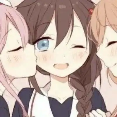 三人闺蜜头像三个人的友谊不一定有一个是多余的