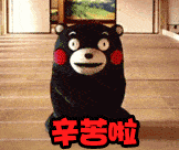 你辛苦了真人聊天动态表情图