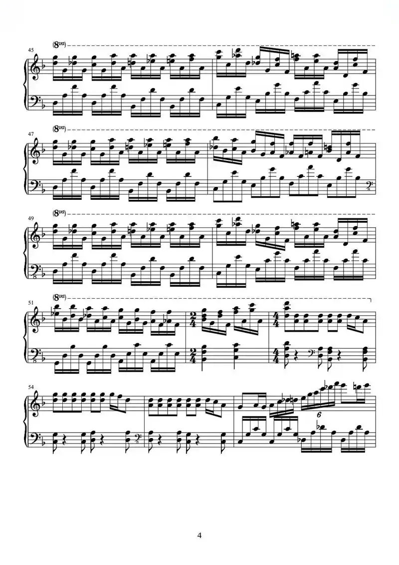 钢琴曲千本樱琴谱 - 抖音搜索