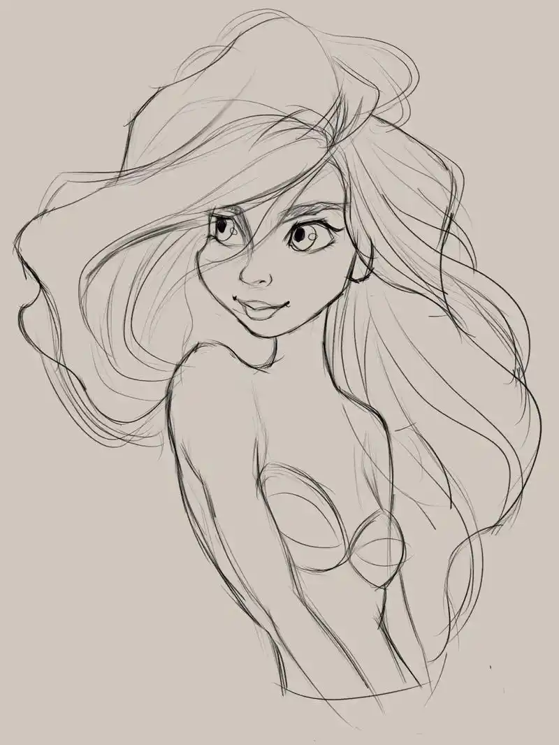 美式卡通绘画临摹打卡第三天