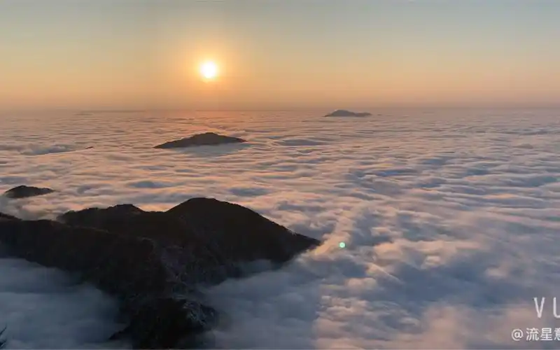 广西桂林华南之巅猫儿山云海