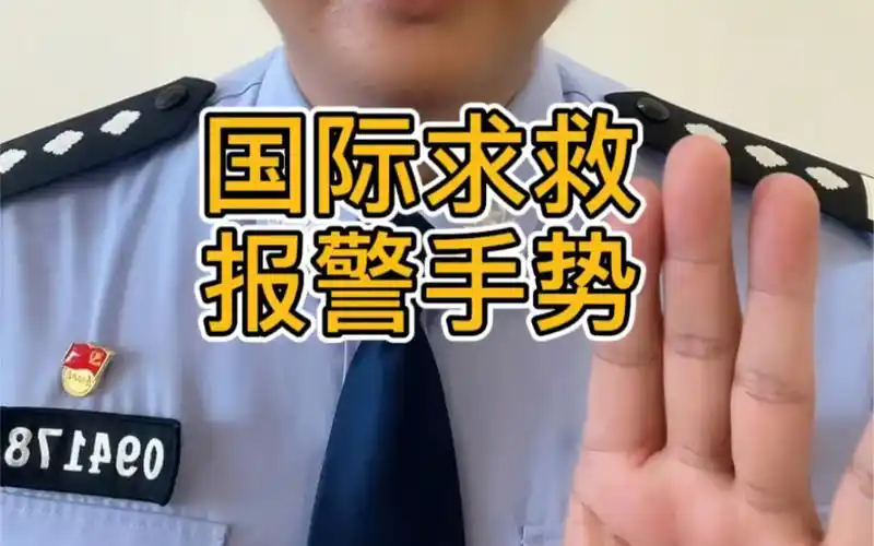 有国际求救报警手势吗?