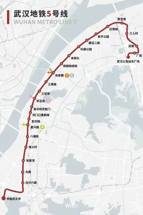 5号线正式开通!极速连接青山白沙洲_武汉_地铁_徐家棚