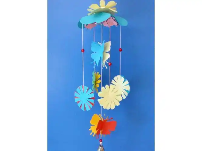 邹平市第一实验小学人教版一年级美术下册第7课—《纸风铃》