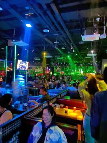 工体旁边的大型酒吧不算是清吧但吵闹程度可以接受人特别多都是小哥哥