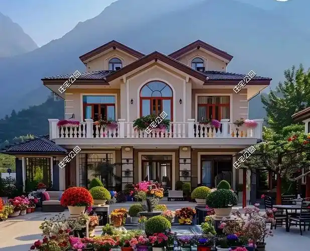 10套简欧二层农村别墅漂亮的不像话农村建房必看