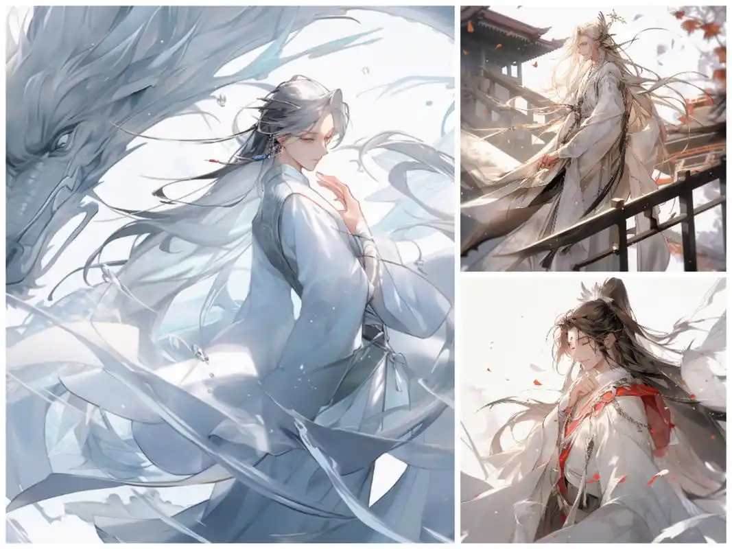 壁纸分享# #每日壁纸# #壁纸# #漫画# #古风# #汉服# 古风男手机壁纸