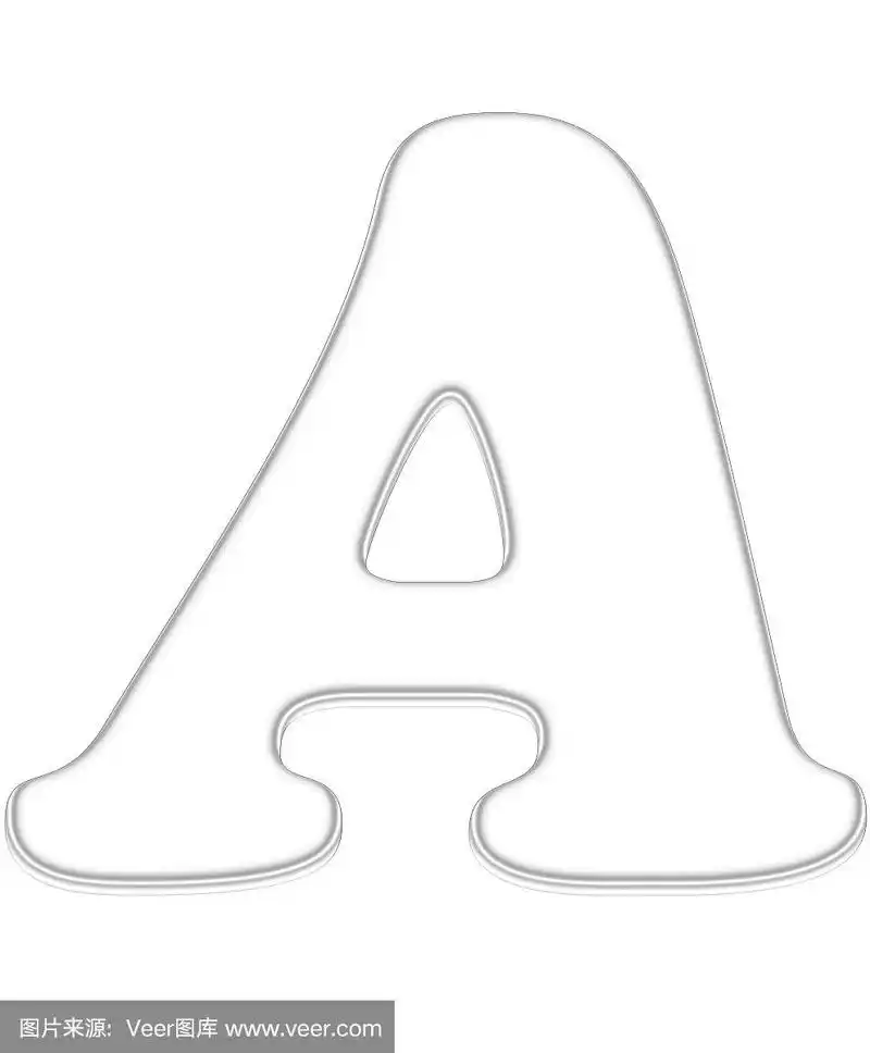 字母a -股票图像xxxl