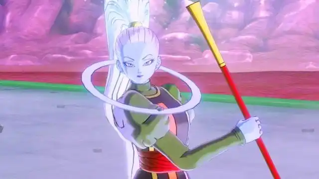 自在极意功贝吉塔反抗天使芭朵斯芭朵斯使出全力被贝吉塔碾压