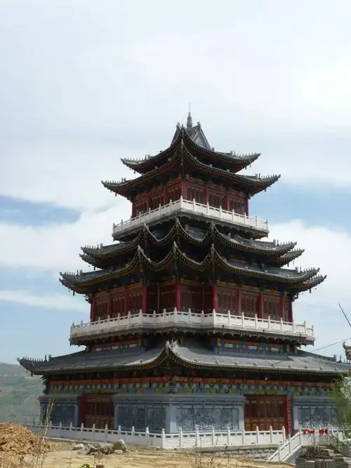 老同学西域之旅《临夏县双城大庙山朝阳寺 》