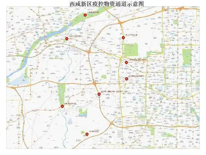 沣东新城全区域4月10日起临时性交通管制设置交通管制点位56处