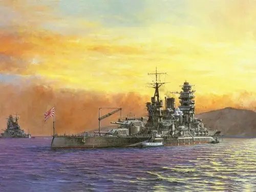 日本海军"长门"级战列舰"陆奥"号