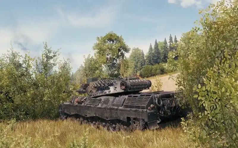 【坦克世界】豹一点亮伤害9800 普罗霍洛夫卡