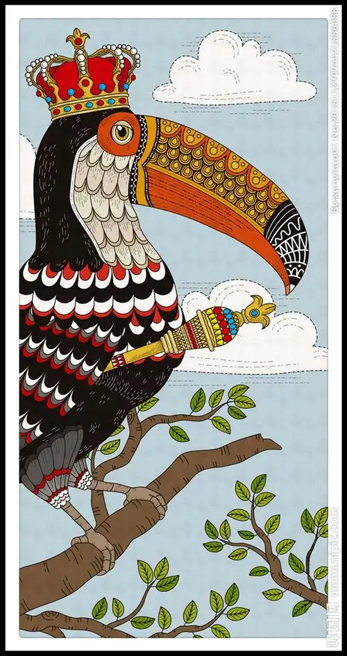 动物装饰画图片