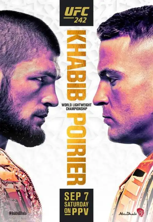 ufc242官方海报出炉老规矩stillornew
