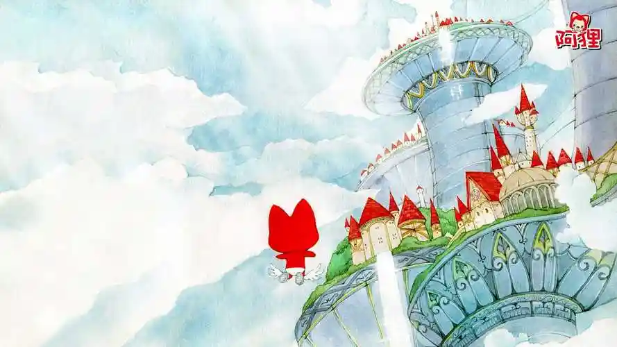 阿狸可爱的小狐狸桌面壁纸,萌娘资源站