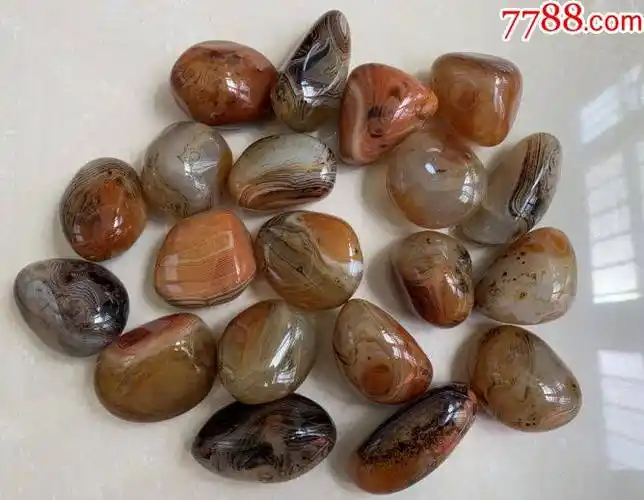 收到缠丝玛瑙原石一些共20个_价格260元_第1张_7788商城__七七八八