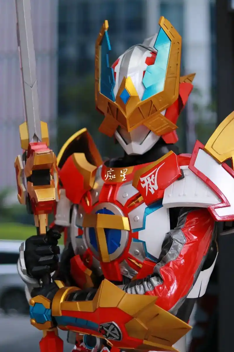 刑天铠甲 #皮套 #广州漫展 #战神刑天#铠甲勇士@铠甲勇 - 抖音