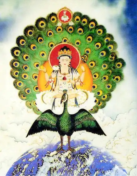孔雀大明王菩萨_人物来源人物形象
