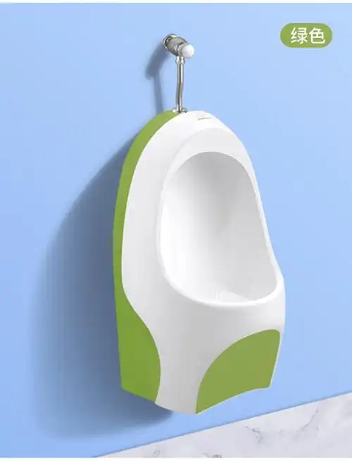 娃享we9033幼儿园儿童小便器挂墙式陶瓷小便池男孩宝宝小便斗工程 白