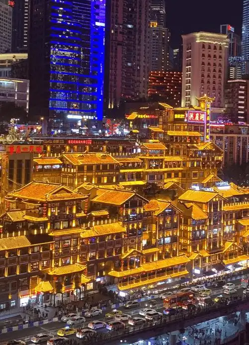 重庆旅游必打卡景点洪崖洞_嘉陵江_历史_特色