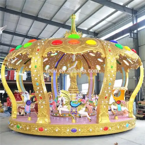 26 座游乐园旋转木马游乐设施儿童玩旋转木马
