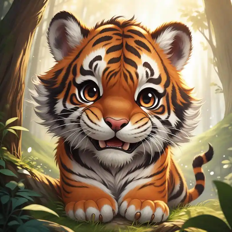 99超萌小老虎头像来啦