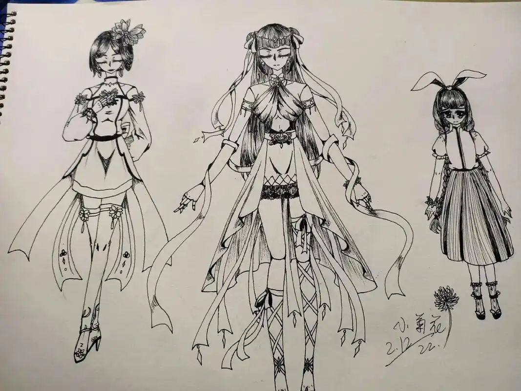 叶罗丽精灵梦#齐娜和菲灵 #手绘 #二创激励计划 #原创视 - 抖音