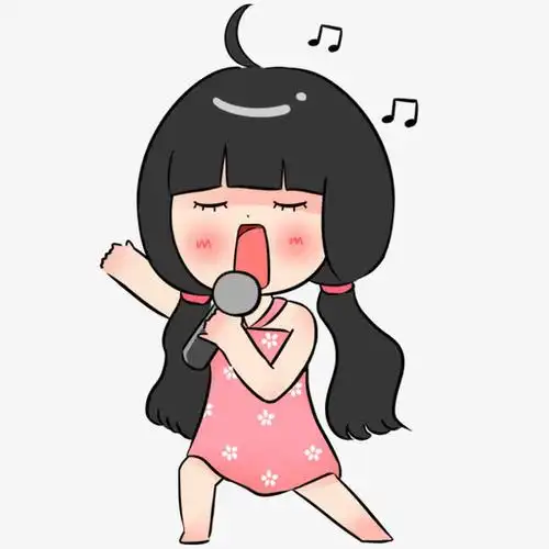 关键词 : 人物,卡通,动漫,女孩,唱歌