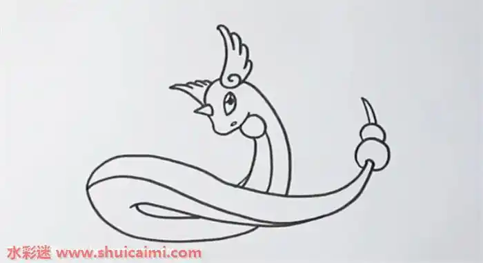 哈克龙简笔画可爱