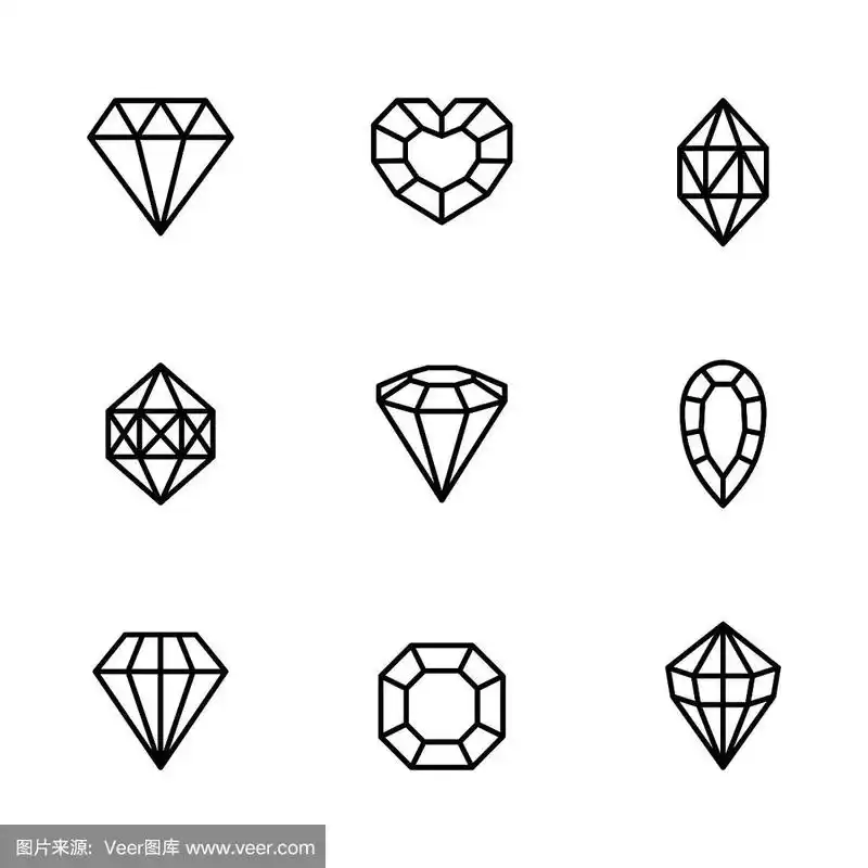 最迷你的钻石简笔画(世上最迷你的钻石简笔画图片大全) - 杰志珠宝网