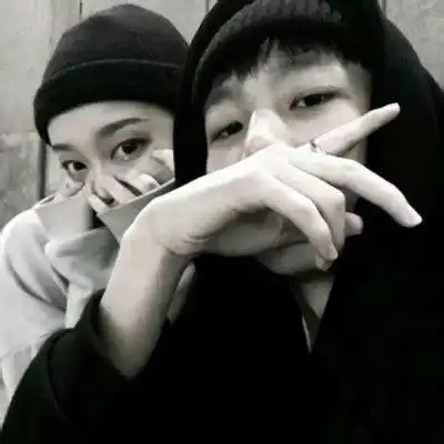 超拽社会情侣头像