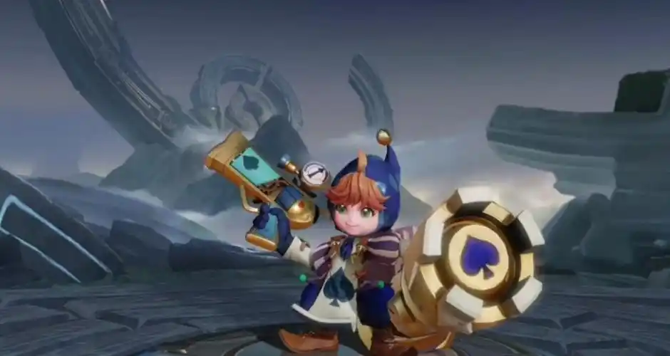 王者荣耀鲁班新皮肤黑桃队长太可爱了,这么萌谁不喜欢呢_高清图集