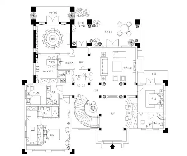 上海建德南郊500独栋别墅实景—奢华体现 - 别墅豪宅 - 蒋娟设计作品