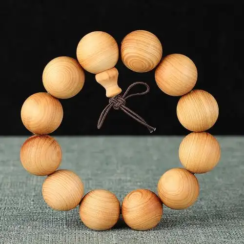 太行太行山山崖香木手链佛珠手串文玩木制念珠手串