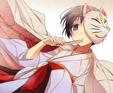 黑白狐狸面具qq头像图片大全图片大全_头像图片_扣扣乐园